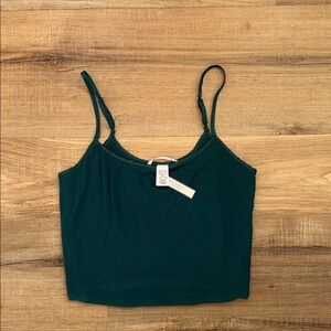 Victorias secret Vs PINK modal teal tank top camisole adjustable strap XS